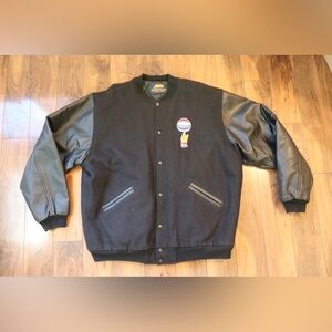 Rare Vintage Harlem Globetrotters "World Tour" Varsity Style Bomber